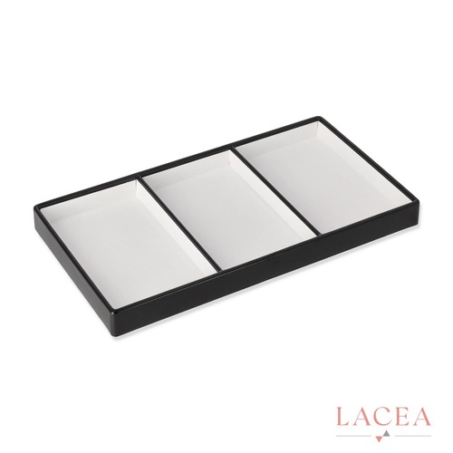 Plastic tray 3 spaces 423503